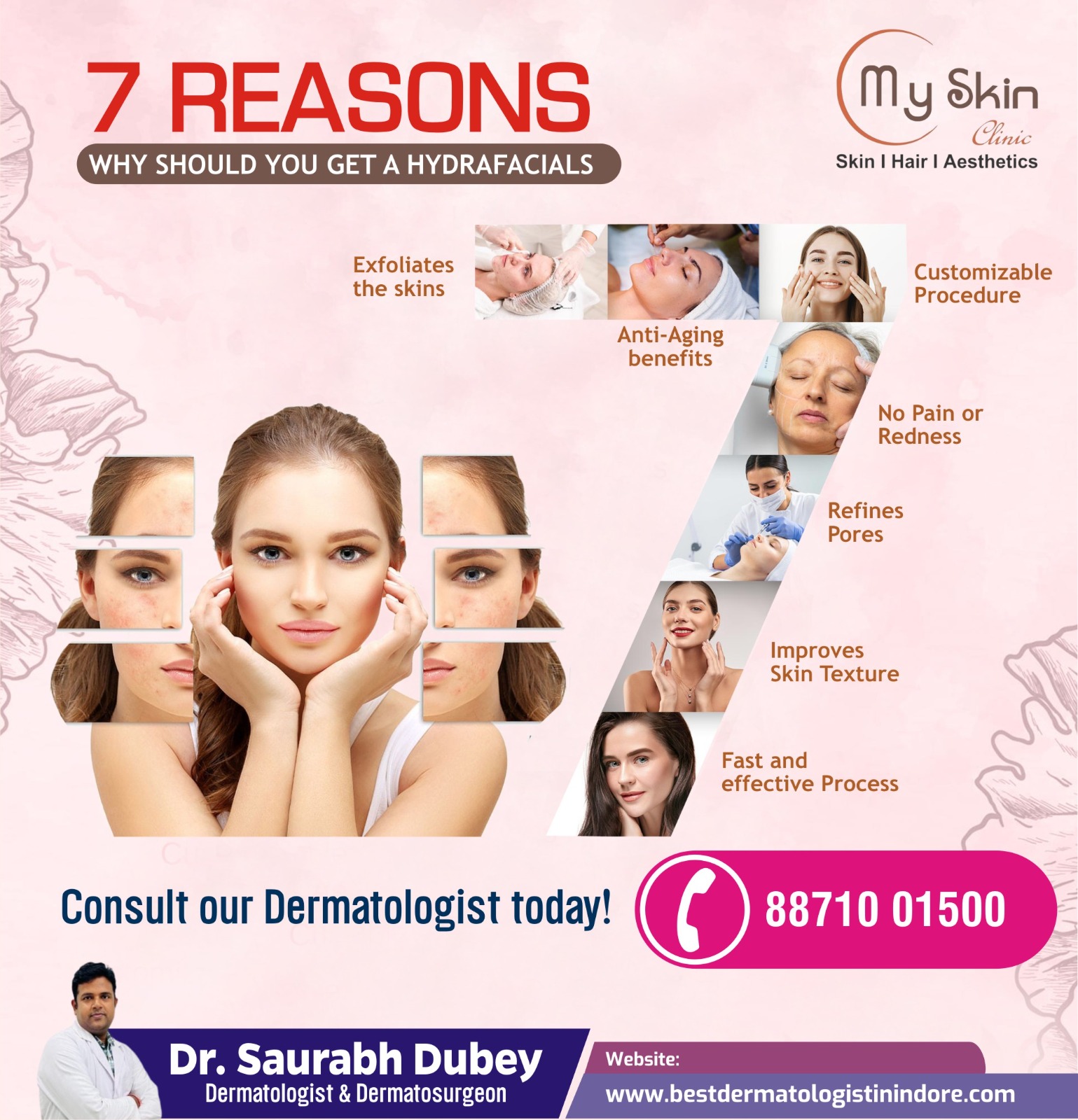 Best Skin Specialist For Hydrafacial Treatment in Indore